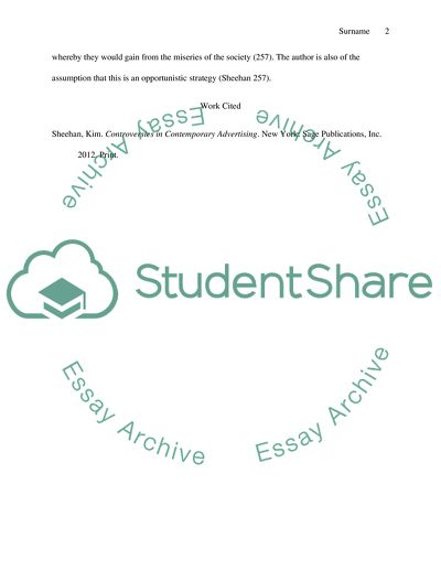 Responsible Advertisements