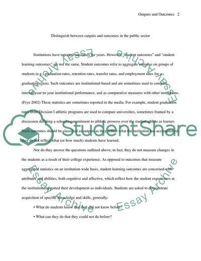 The Difference between Student Outcomes and Student Learning Outcomes