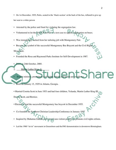 Martin Luther King Jr Life