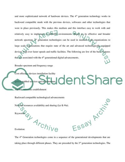 4th Generation Based on IMT-Advanced