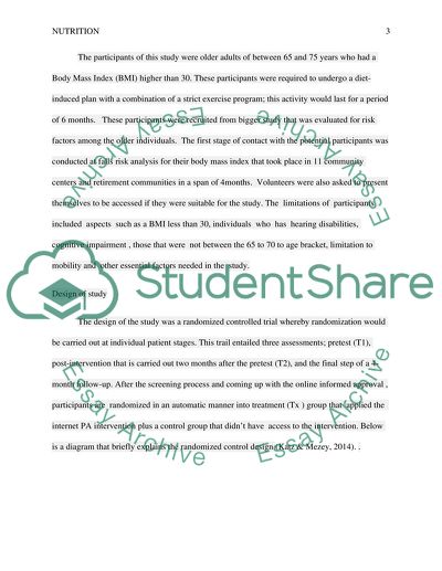 Treatment And Care For Older Adults