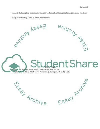 Advanced Managerial Accounting Report
