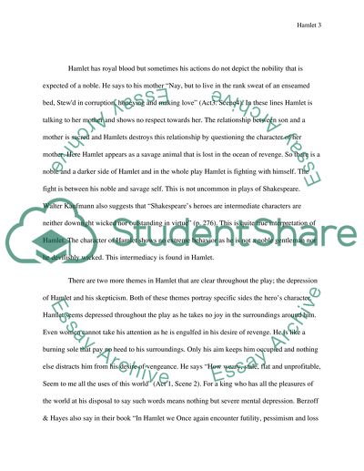 Interpretation of Hamlet