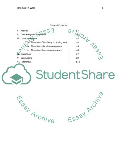 Research Paper Essays Does Religion Cause War Essays On Science Fiction also Fahrenheit 451 Essay Thesis Does Religion Cause War Research Paper Example Topics And Well Japanese Essay Paper