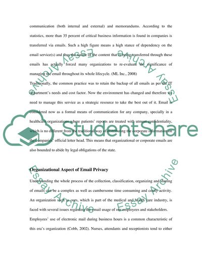 Privacy in Cyber Space