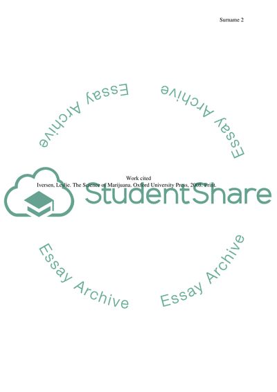 The Science of Marijuana