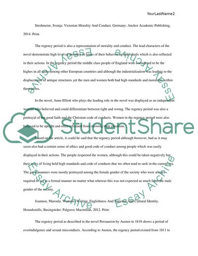 Characteristics of The Regency Era