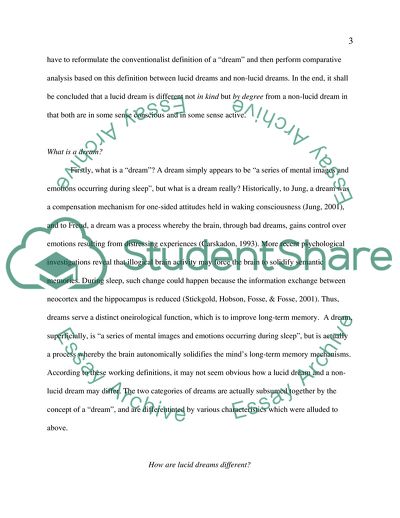 What Are Lucid Dreams