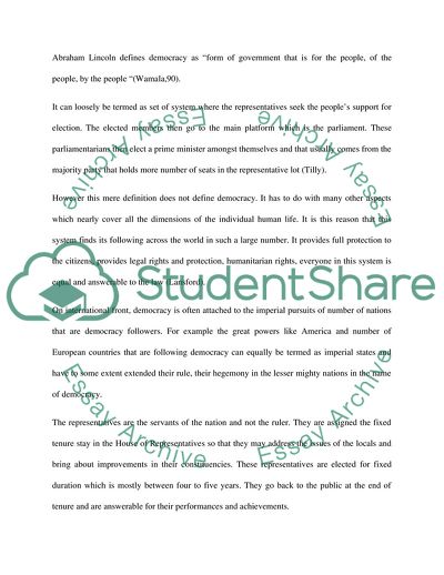 Democracy vs Communism