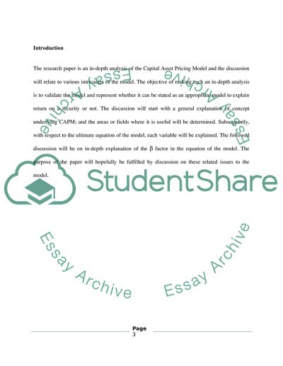 Foundations of Finance