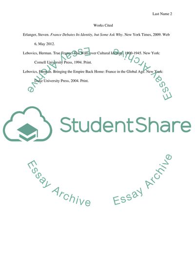 France Debates Its Identity, but Some Ask Why