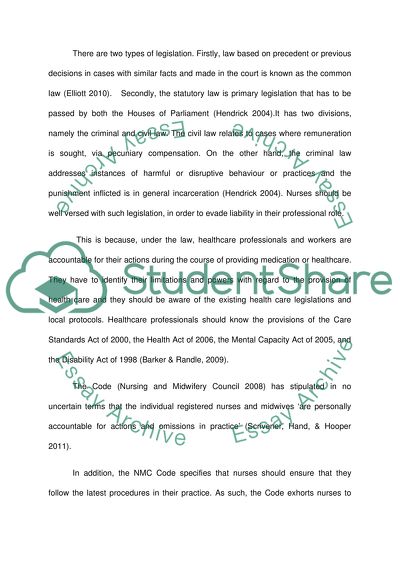 Legal, Ethical and Professional Issues