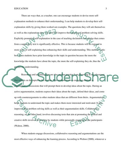 Field Experience Observation Report