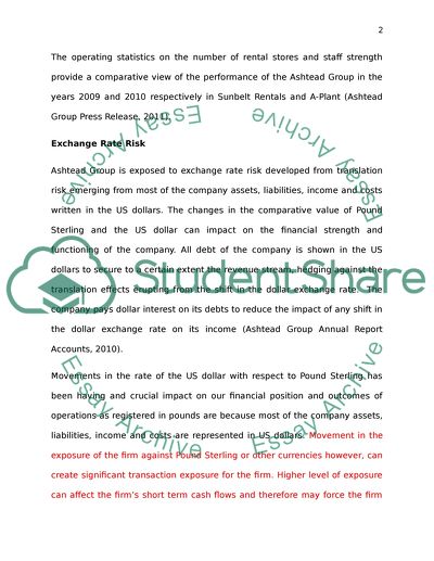 International Money and Finance (Final stage 3)