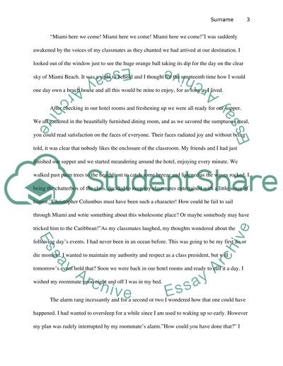 Autobiographical Narrative