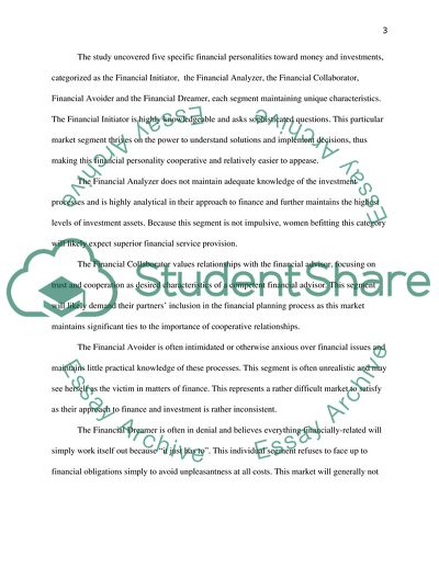 Women, Money, and Power