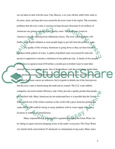 Water Supply Problem