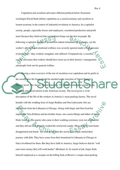 The Weakening Family Bond as the Pushing Factor of the Rise of Socialism in the United States