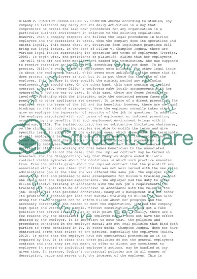 Dillon v. Champion Jogbra