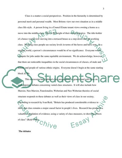 Is Class Still Relevant in Contemporary Britain