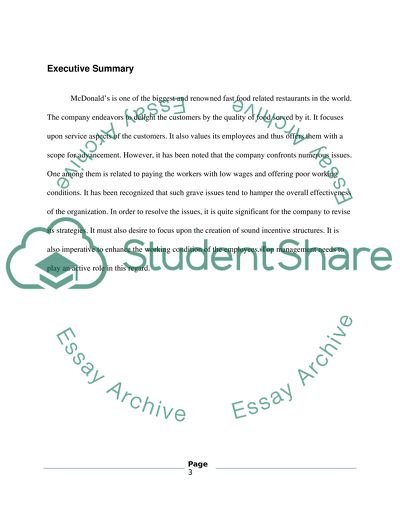 Fast Food Related Restaurants: McDonalds