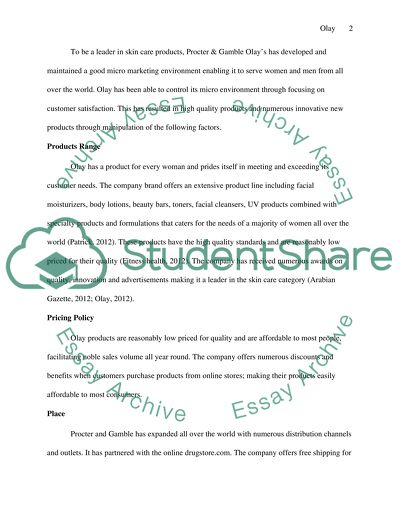 Marketing Performance of Olay in the UAE