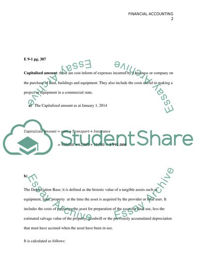 Financial Accounting Week 8- Individual Work