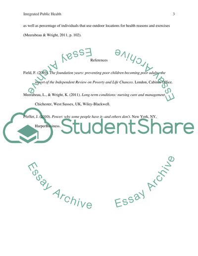 Integrated Public Health