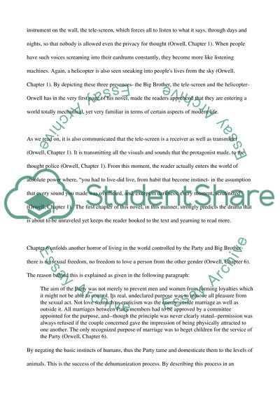 Analyzing Orwells1984