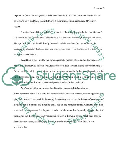 Metropolis by Fritz Lang