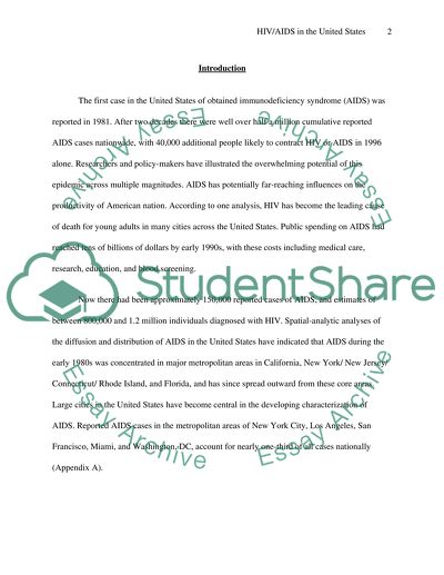 Epidemiology of Acquired Immunodeficiency Syndrome in the United States