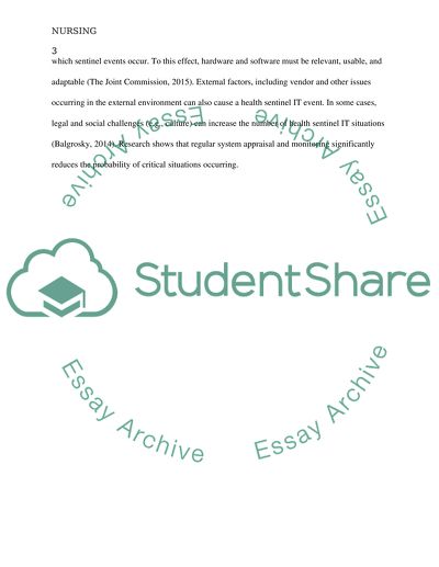 Safe use of Health Information Technology