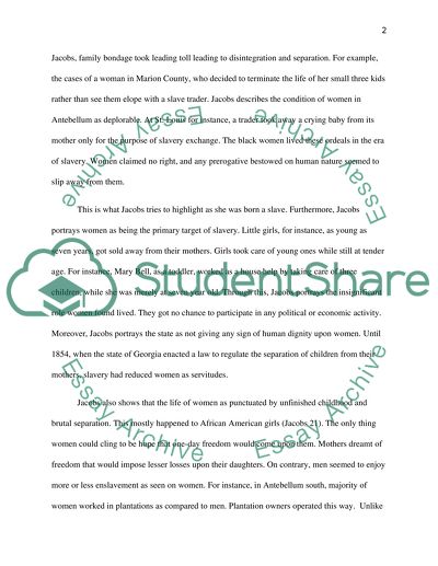 Incidents in the Life of a Slave Girl***