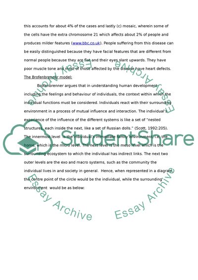 Special Education for Teenagers with Downs Syndrome