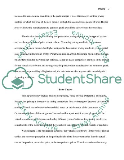 Pricing Strategy and Distribution Strategy