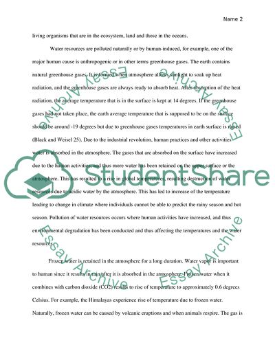 Worldwide Water Resources