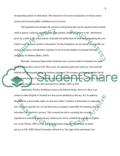 Media reporting and child sexual abuse