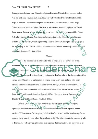 Day for Night Film Review