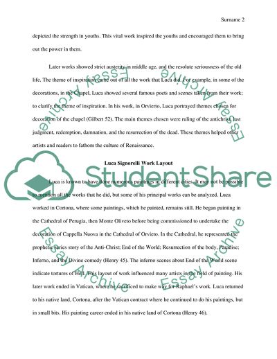 Luca Signorelli and His Work at Orvieto