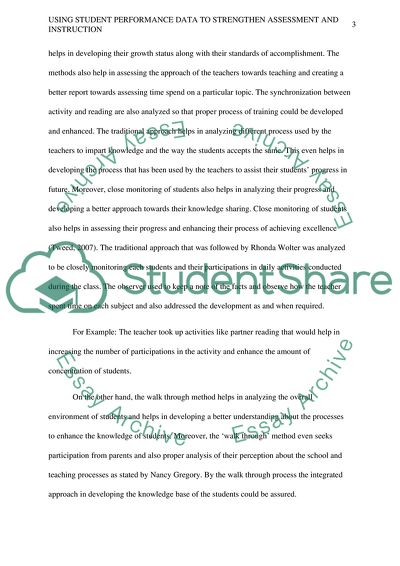 Using Student Performance Data to Strengthen Assessment and Instruction