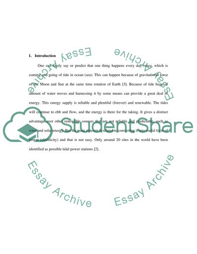 Tidal Turbines and Waves of the Future
