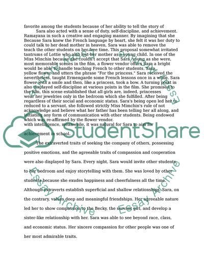 Character evaluation