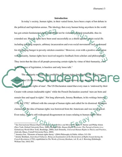 Human Rights as Ethical Demands