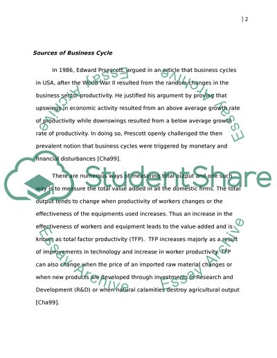 business cycle essay conclusion