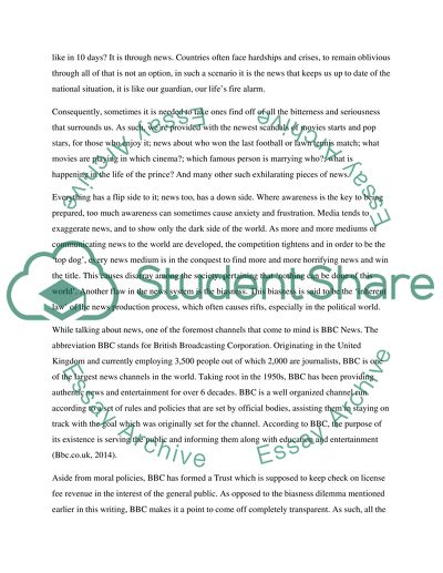 News Is What Keeps This World Well-Knitted