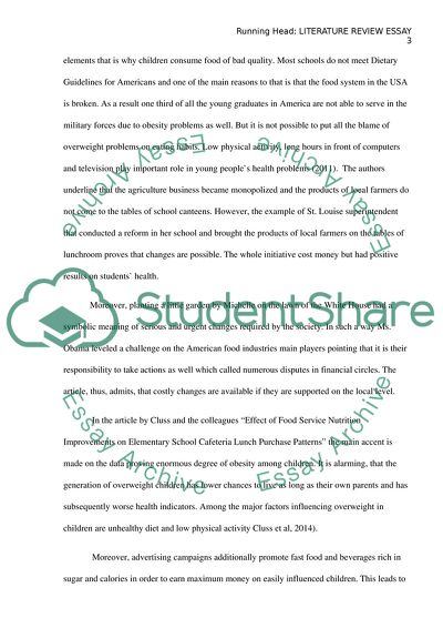 Modernization of School Food System