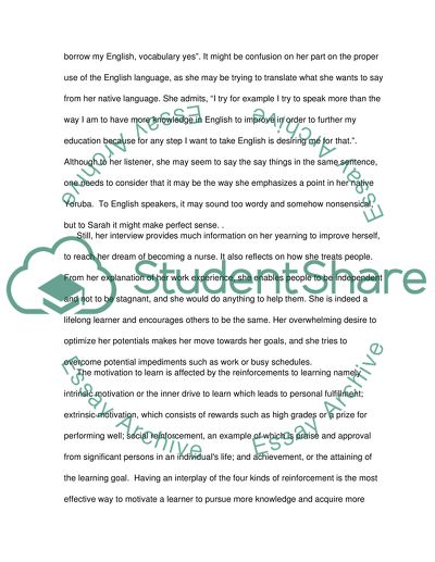 Investigating a Case Study of a Literacy Learner