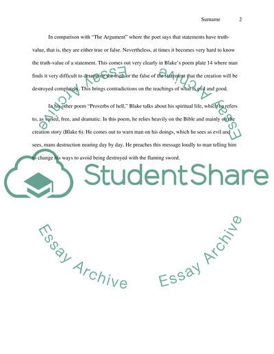 The marriage of heaven and hell william blake