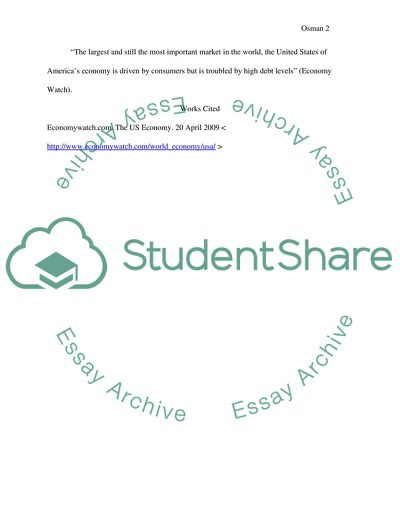 The United States Economy