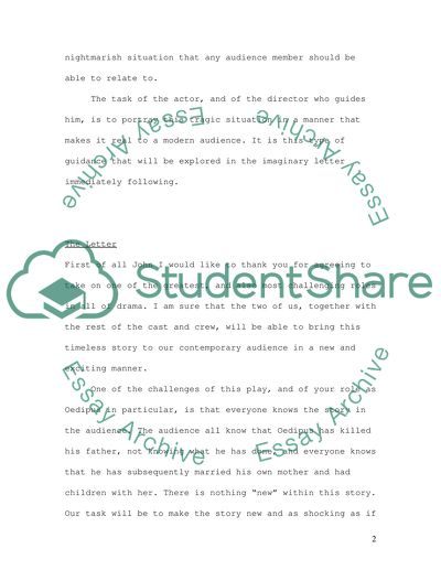 Role of prophecy in oedipus rex picture